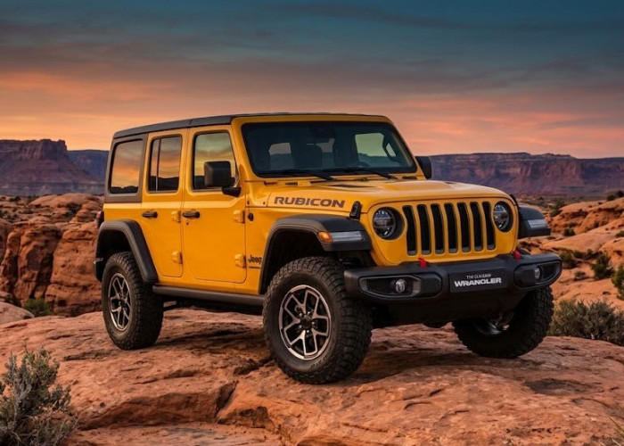 Jeep Wrangler Rubicon 4-Door Mengaspal di Indonesia dengan Kelir Khusus 