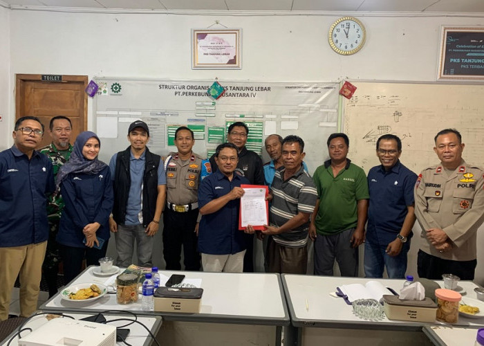 Tegas! PKS Tanjung Lebar PTPN IV Regional IV Tolak TBS Ilegal, Gandeng Kepolisian Amankan Rantai Pasok