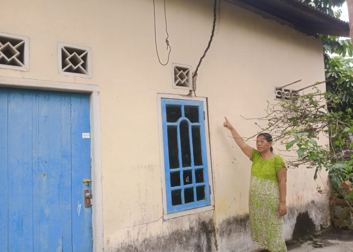 Gara-Gara Aktivitas PT Eramas Persada Energy, Rumah Warga di Selincah Kota Jambi Retak