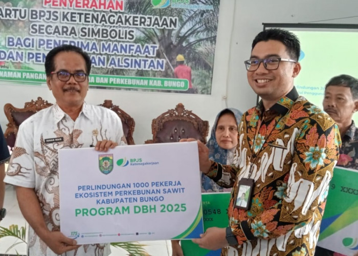 BPJS Ketenagakerjaan Cabang Muara Bungo Lindungi 1.000 Pekerja Ekosistem Sawit di Bungo