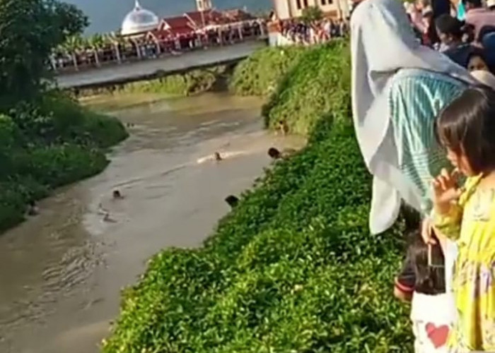 Bocah Kelas 6 SD Terpeleset Lalu Tenggelam di Sungai Batang Merao, Kabupaten Kerinci