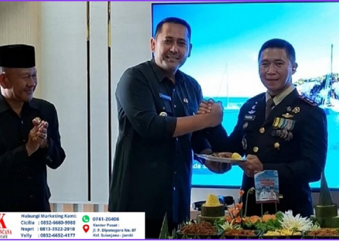 Bupati dan Wabup Merangin Hadiri Peringatan HUT TNI ke-81