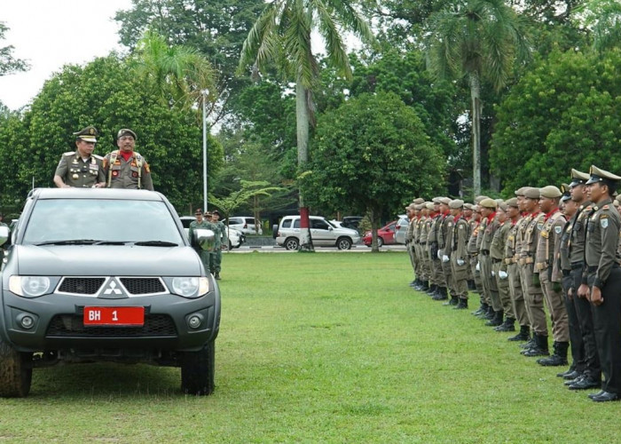 Pimpin HUT ke-73 Satpol PP, Ini Pesan Gubernur Jambi Al Haris