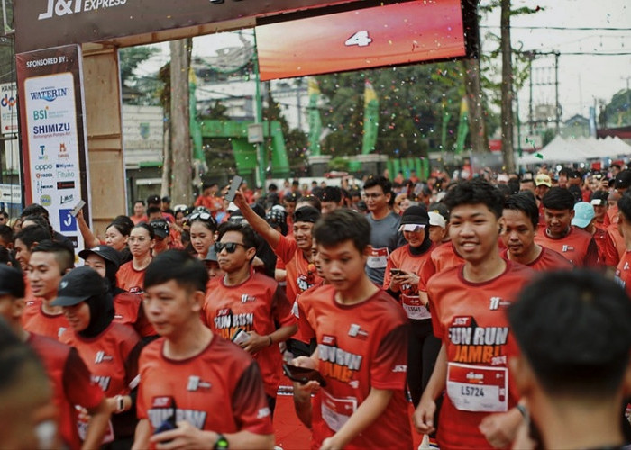 Lewat J&T Fun Run Jambi, J&T Express Ajak 1.500 Peserta Rayakan Ulang Tahun Ke-11 Tahun  