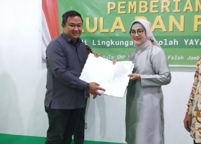 Nama Hasip Kalimuddin Syam, Diabadikan Menjadi Nama Aula di Lingkungan Sekolah Yayasan Jami' Al Falah