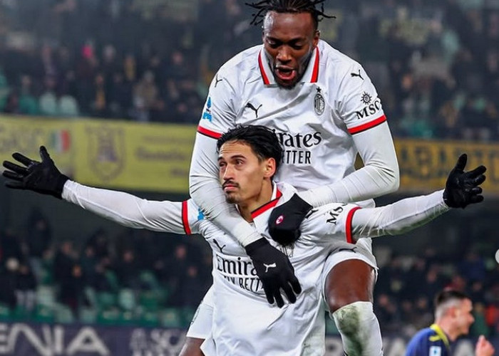 Dramatis! AC Milan Curi Kemenangan 1-0 di Markas Verona, Gol Reijnders Jadi Penentu