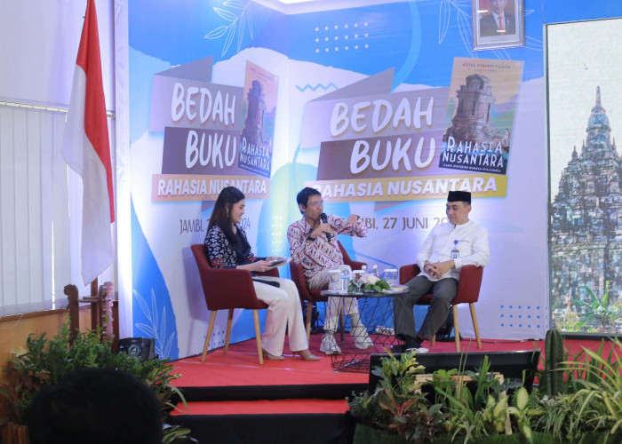 Bank Indonesia Jambi Gelar Bedah Buku Rahasia Nusantara, Mengulik Sejarah Candi candi di Indonesia 