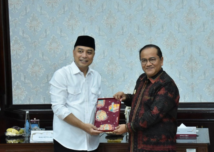 Pemkot Jambi dan Surabaya Teken Kerja Sama Pengelolaan Manajemen ASN Berbasis Teknologi