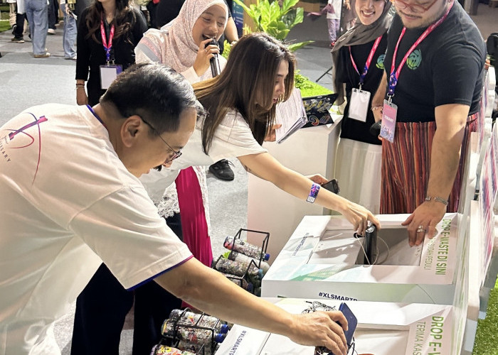 XLSmart Day Perkuat Implementasi ESG Melalui Pengelolaan Event Berkelanjutan Kelola 2,2 Ton Sampah Tanpa Berak