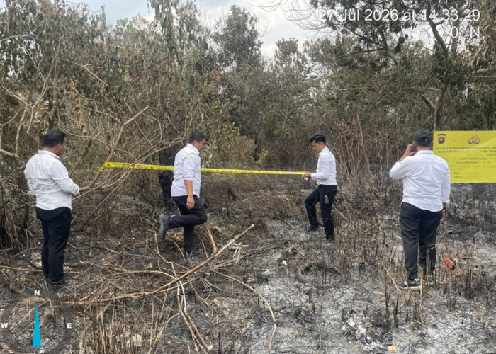 Siapa Pemilik Lahan yang Terbakar? Satreskrim Polres Muaro Jambi dan Polda Jambi Selidiki Karhutla di Jaluko