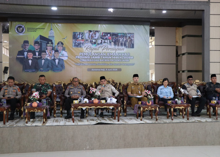 Kemenhaj Jambi Gelar Rapat Persiapan Pemulangan Jemaah Haji, Diperkirakan Tiba pada Malam Hari