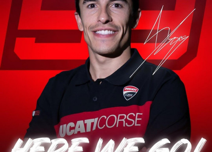 Marc Marquez Resmi Gabung Ducati Lenovo untuk MotoGP 2025, Satu Tim dengan Francesco Bagnaia