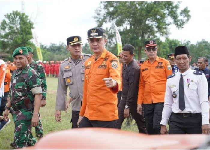 Pj Bupati Bachyuni Pimpin Apel Siaga Darurat Bencana Karhutla Tahun 2023