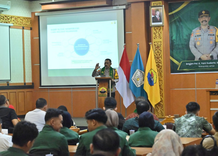 Jadi Narsum di Unbari, Ini Pesan Wakapolda Jambi soal Peran Kampus dan Masyarakat dalam Menjaga Keamanan