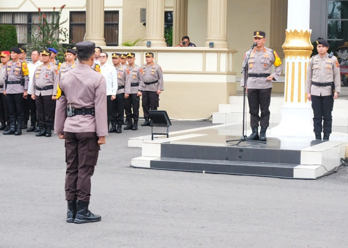 Operasi Mantap Brata Berjalan Aman dan Kondusif, Kapolda Jambi Apresiasi Personel