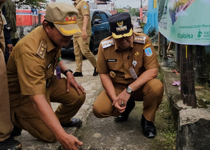Wali Kota Jambi Turun Langsung Tinjau Titik Banjir, Normalisasi Sungai Dipercepat