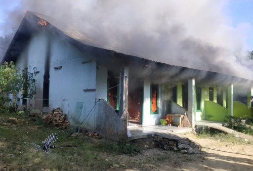 Korsleting Listrik Diduga Jadi Pemicu Kebakaran Bedeng 3 Pintu di Baganpete