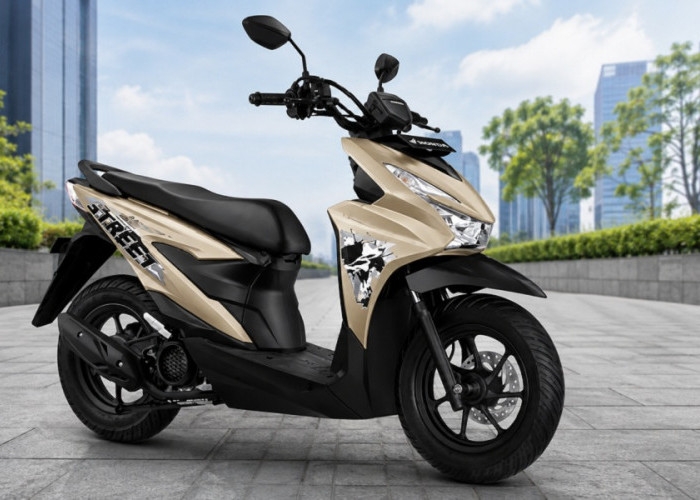 Honda BeAT Street Tampil Lebih Sporty, Skutik 110 cc dengan Setang Telanjang dan Panel Digital