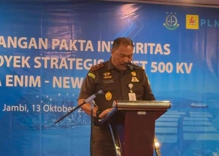 Kejati Jambi Perkuat Pendampingan Hukum Pembangunan Infrastruktur Ketenagalistrikan Bersama PLN 
