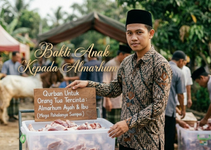 Ini niatnya! Ahli Waris Bisa Hadiahkan Pahala Kurban untuk Orang Tua yang Telah Wafat 