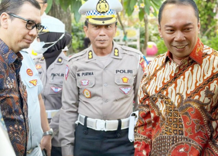 Direktur Utama Jasa Raharja Pantau Pelaksanaan Operasi Zebra Gabungan di Taman Bungkul Surabaya