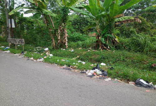 Waduh, Sampah Berserak di Kelurahan Kenali Besar Bikin Warga Geram
