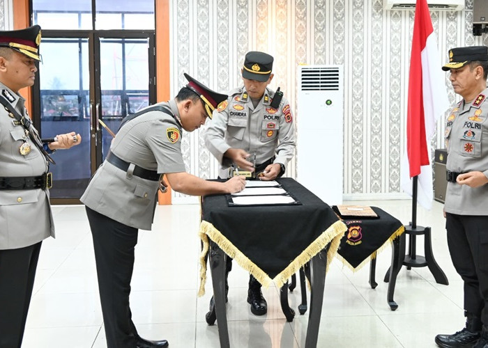 Kapolda Jambi Pimpin Sertijab, Ini Nama Kapolres Tanjab Timur dan Kapolres Muaro Jambi yang Baru