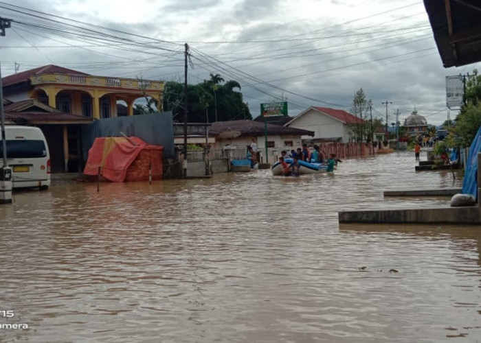 Desa Lubuk Suli Kabupaten Kerinci Banjir Lagi, Aktivitas Warga Lumpuh