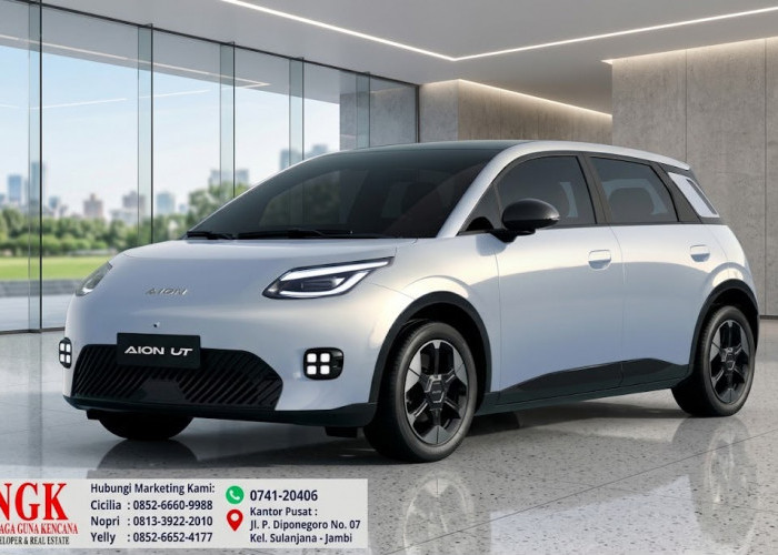 Dominasi Segmen Hatchback Listrik, Penjualan AION UT Tembus 2 Ribu Unit di Indonesia