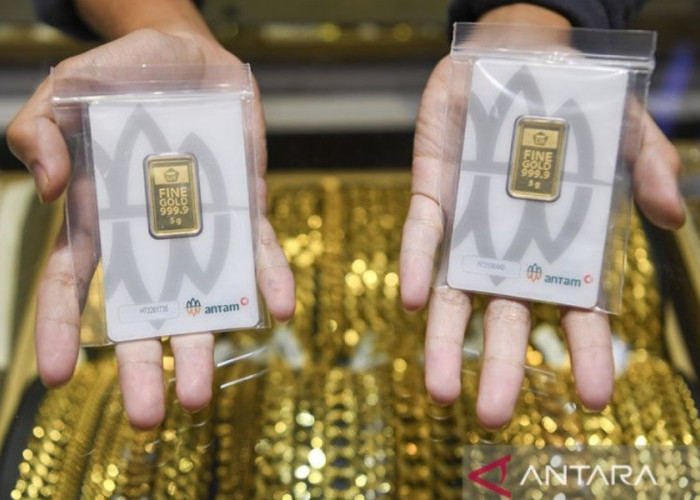 Harga Emas Antam Hari Ini Tiba-Tiba Naik Rp80 Ribu, Kini Tembus Rp2,725 Juta per Gram