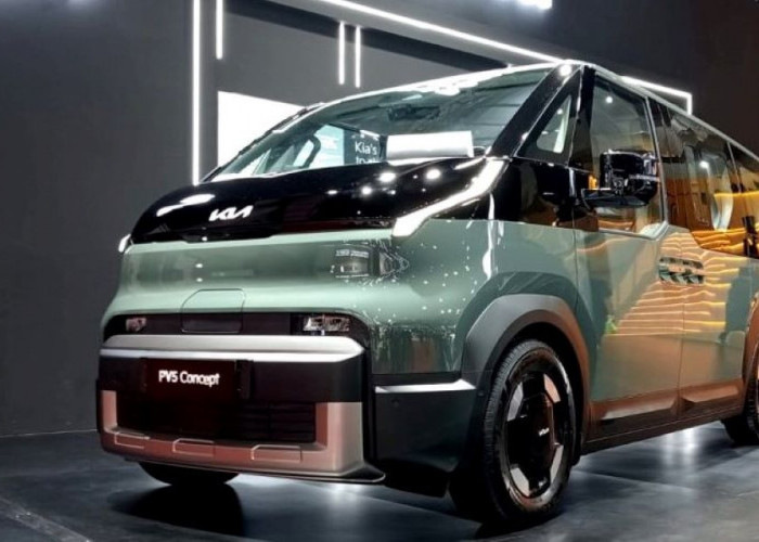 Mengintip Detail Kia PV5 Concept, Mobil Listrik Masa Depan yang Curi Perhatian di IIMS 2026