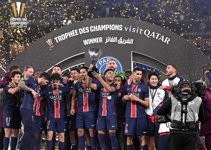 Ousmane Dembele Bawa PSG Menang 1-0, Raih Piala Super Prancis Ketiga Berturut-turut