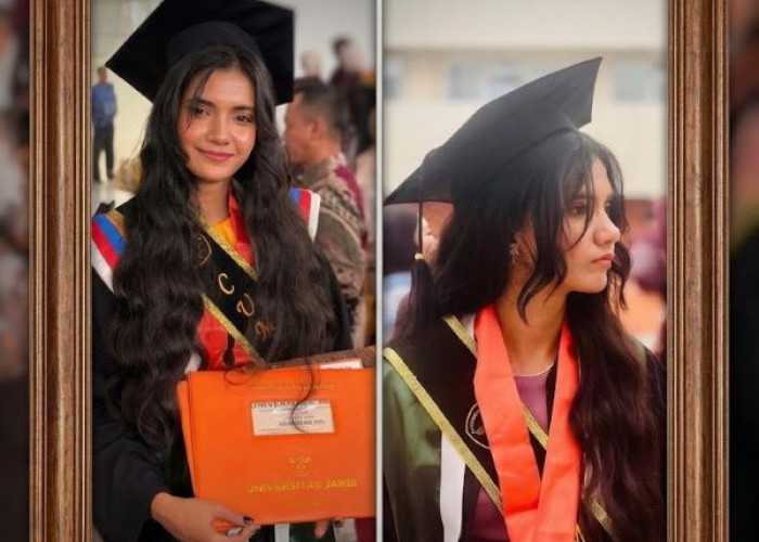 Kisah Inspiratif Sadia Amjad, Mahasiswa Asal Pakistan yang Raih Wisudawan Terbaik UNJA