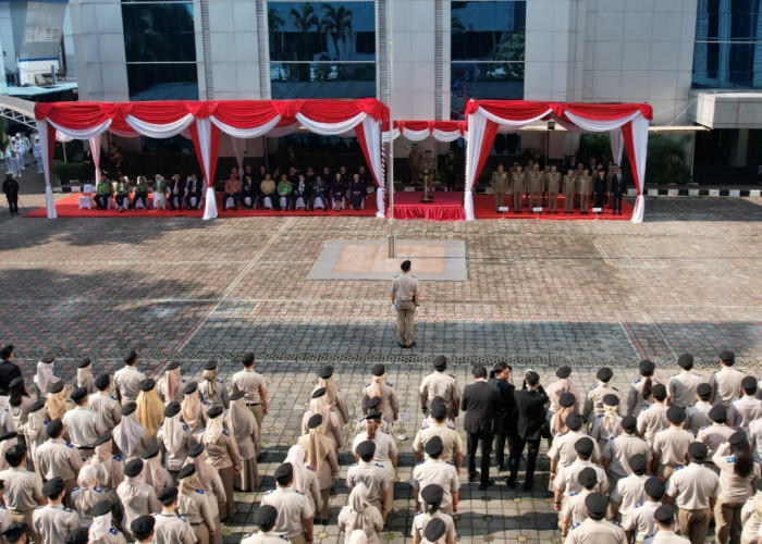 Upacara Peringatan HANTARU 2025, Menteri Nusron Realisasikan Asta Cita dengan Menjaga Tanah dan Menata Ruang