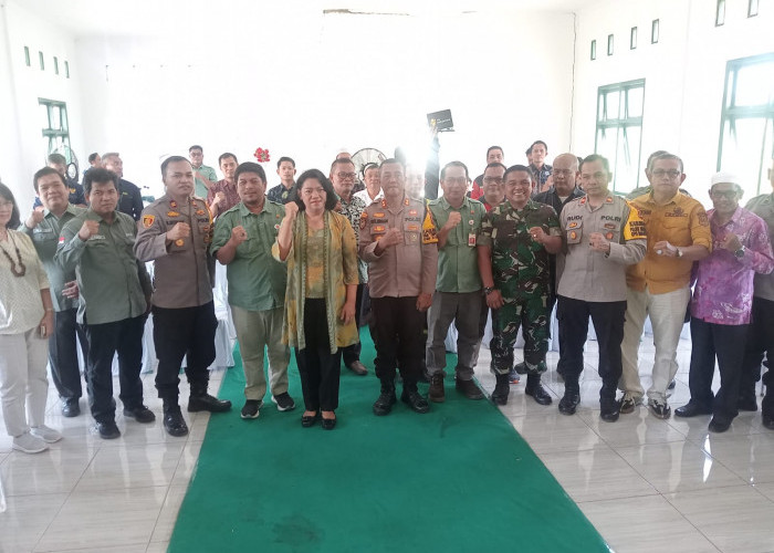 Unsur Forkopimcam Dua Kecamatan Ikuti Sosialisasi Kepemilikan Aset dan Penyelesaian Okupasi BMN Yang digelar S