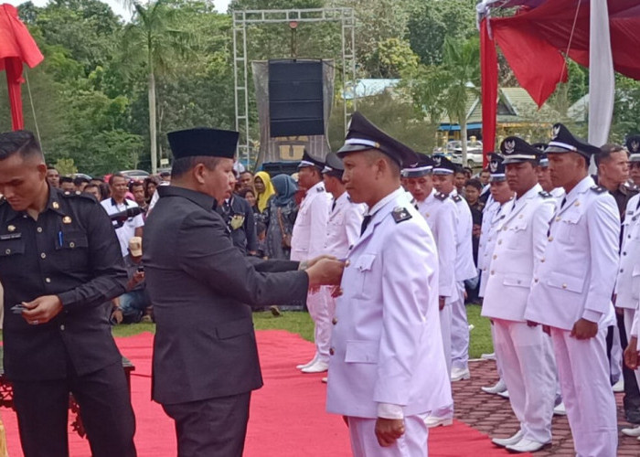 57 Kades Terpilih pada Pilkades Serentak  Tahun 2022, Langsung Dilantik Pj Bupati Henrizal