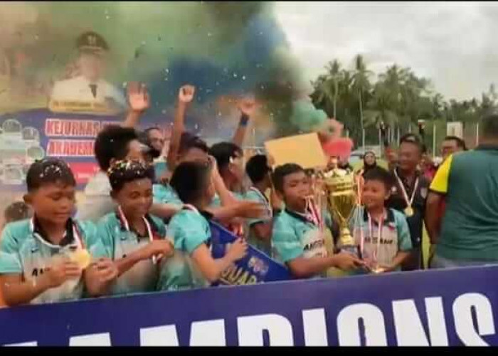 Selamat.!! Tim Sepakbola Angsana Bungo Raih Juara Pertama Kejurnas Walikota Pariaman Cup 2023