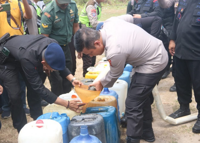 Dapat Bantuan Air Bersih, Warga Sebapo: Terima Kasih Kapolda Jambi