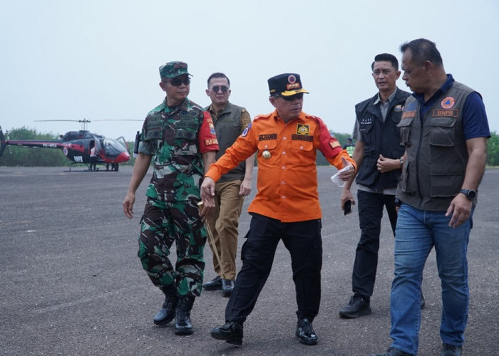 Api Masih Menyala di Gambut Tanjab Timur, Al Haris Siapkan Waterbombing