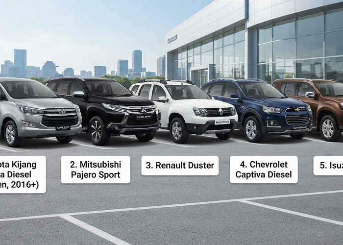 Pilihan Tangguh Selain Panther: 7 Rekomendasi Mobil Bekas Diesel dengn Mesin Irit dan Awet