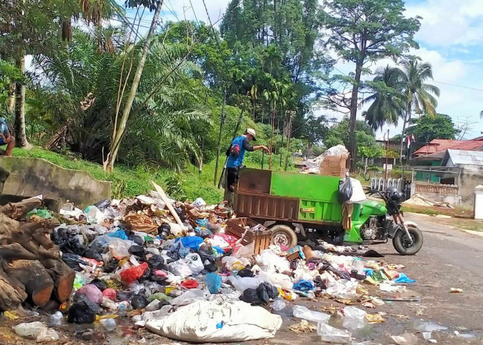 Volume Sampah Meningkat Usai Lebaran Idul Fitri di Kabupaten Bungo