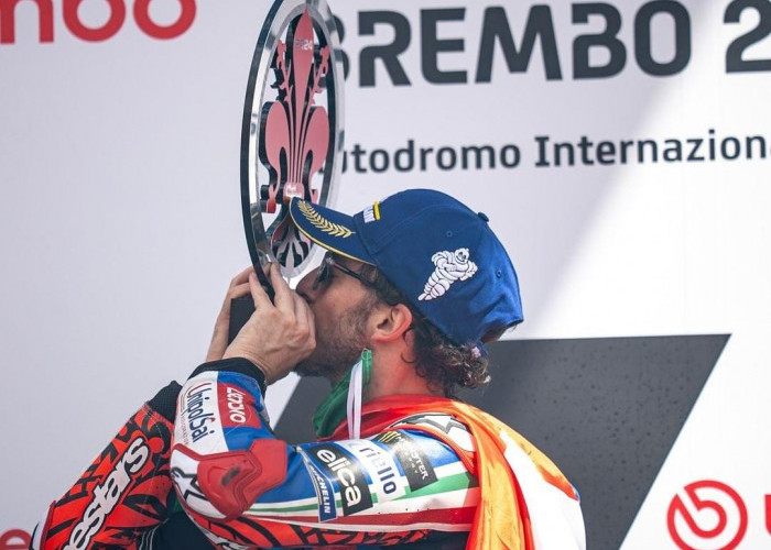 Hasil MotoGP Italia 2024: Francesco Bagnaia Menang, Marquez Gagal Podium