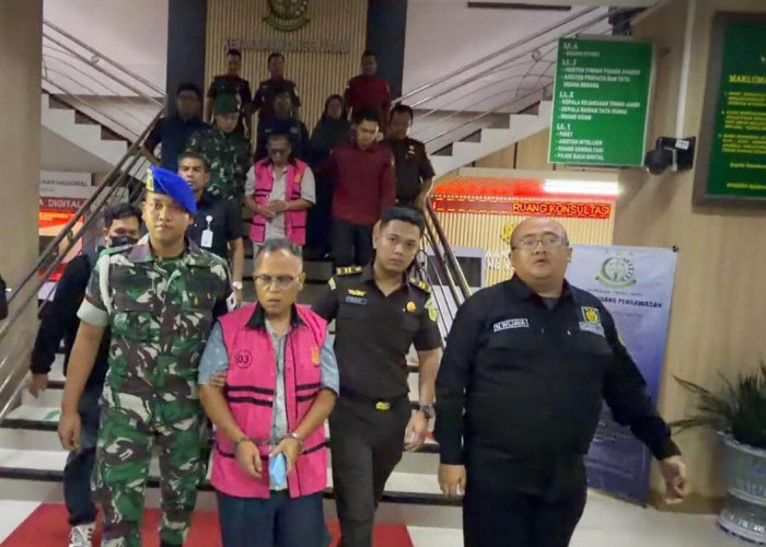 Mantan Kepala BPN Tanjabtim Ditahan Kejati Jambi, Korupsi Pengadaan Tanah  Jalan Pelabuhan Ujung Jabung