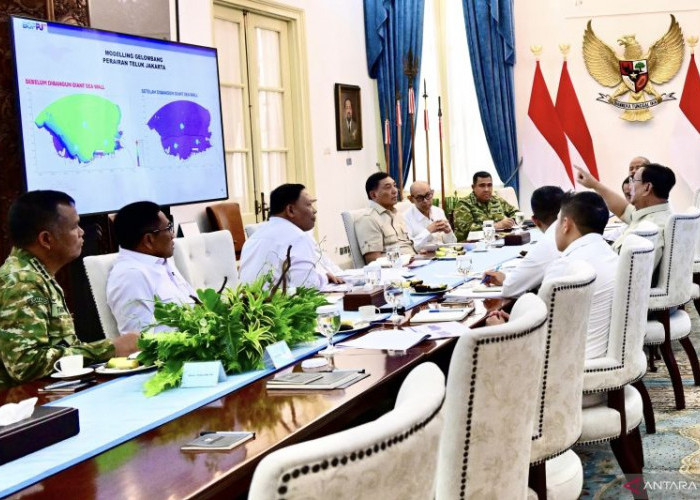 Prabowo Perintahkan Mendikti Gandeng Kampus di Proyek Giant Sea Wall