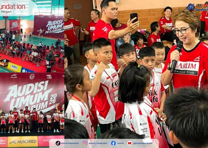 Audisi PB Djarum 2026 Pekanbaru Berakhir, Ray Ethan Asal Jambi Masuk Daftar Atlet Terbaik