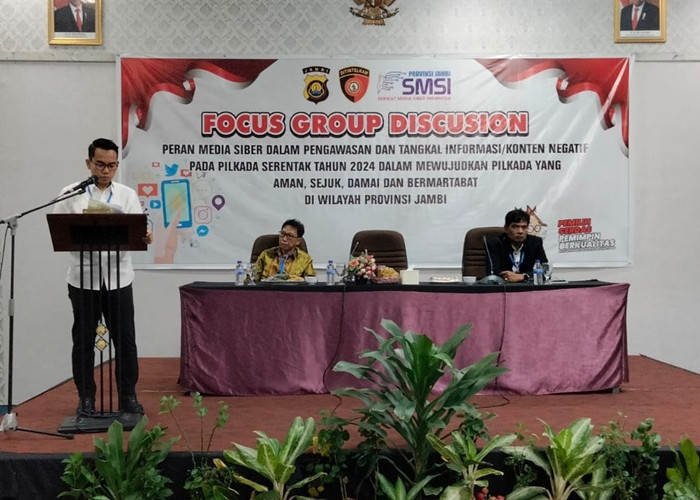 Hasil FGD yang Digelar Polda Jambi bersama SMSI Provinsi Jambi, Ini Peran Media Siber pada Pilkada 2024