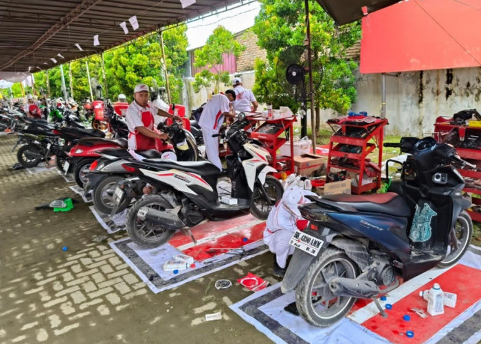 Dukung Pemulihan Bencana di Sumatera, AHM Hadirkan Layanan Service Motor Gratis dan Bangun Sarana Air Bersih