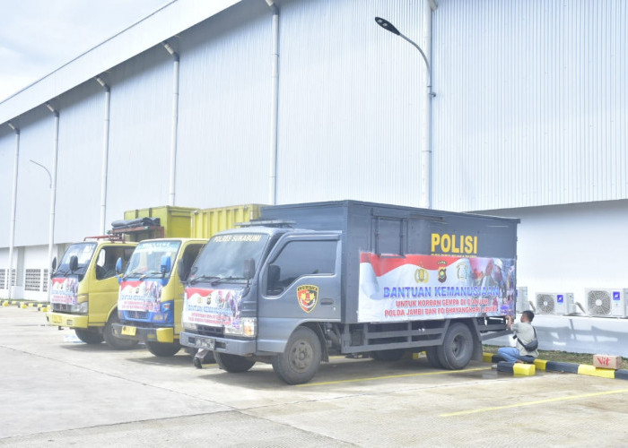 Bantuan Polda Jambi untuk Korban Gempa Cianjur Tiba, Kapolda Jabar: Hatur Nuhun Pak Rusdi