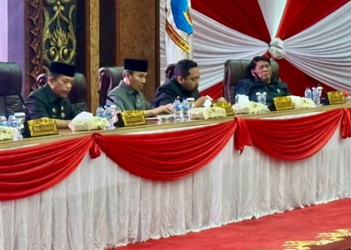 DPRD Provinsi Jambi Gelar Rapat Paripurna Nota Pengantar Ranperda Perubahan APBD 2024.