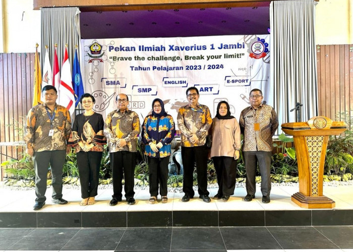 Pesan Kabid Pembinaan SMA Disdik Provinsi Jambi saat Buka Lomba Pekan Ilmiah Xaverius I